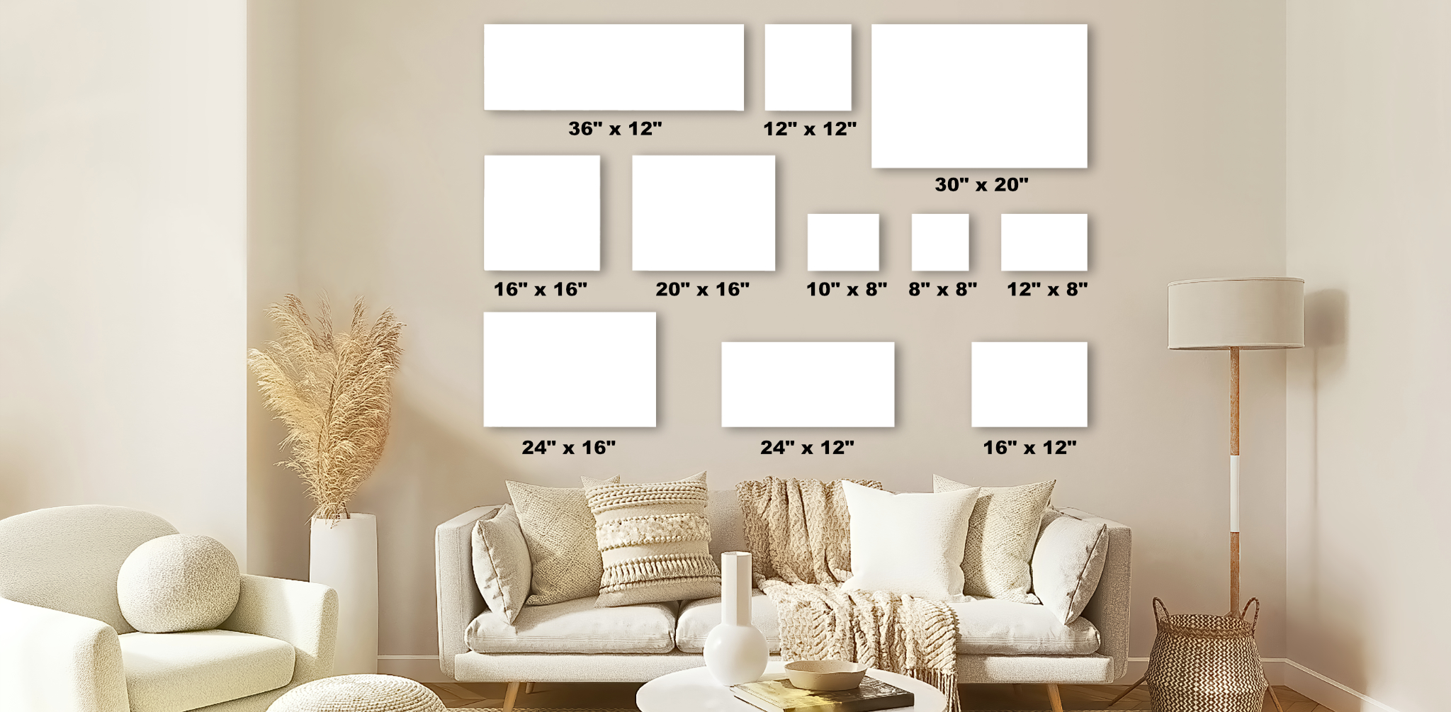 Sizes and Prices