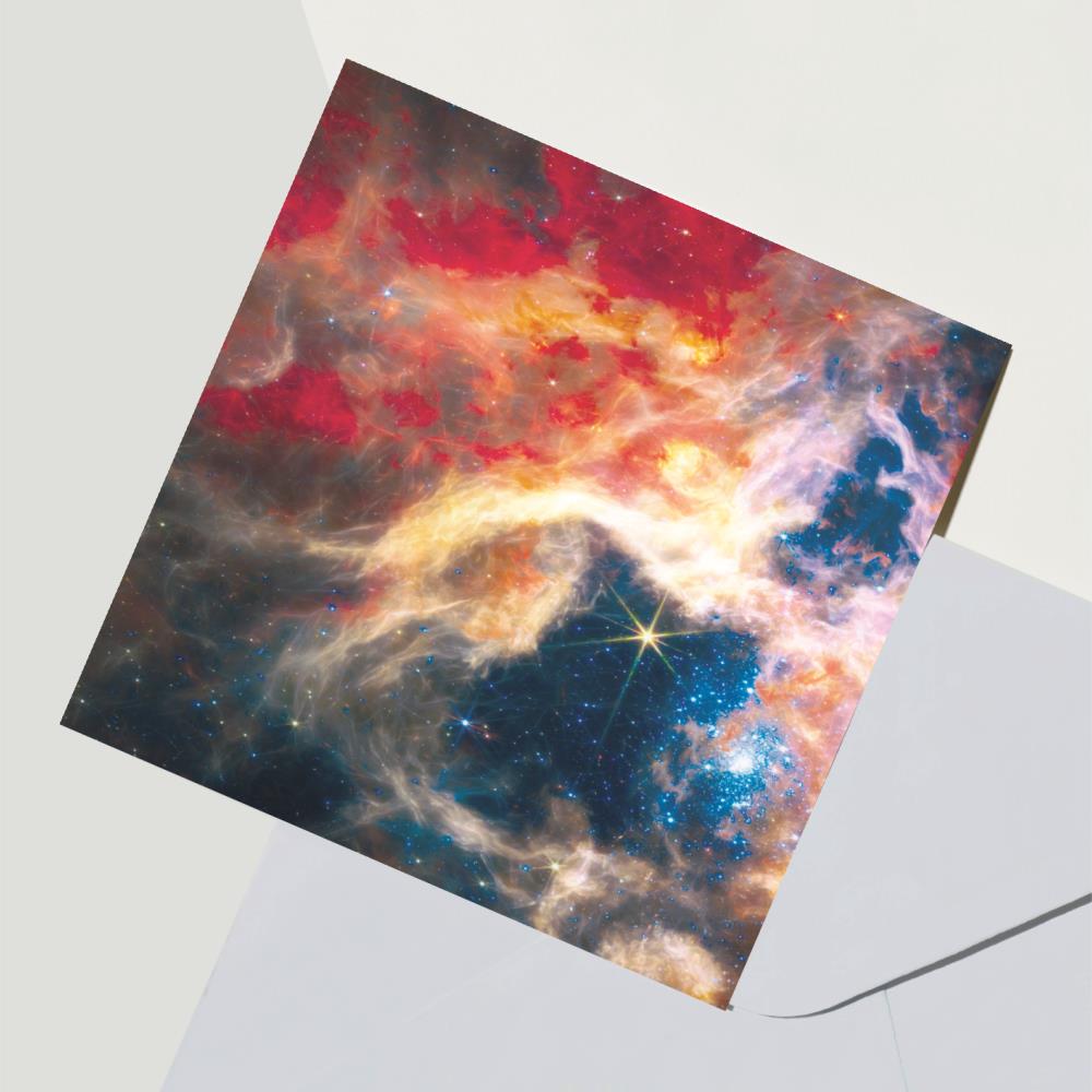 Melting Orange0 - Tarantula Nebula - Card