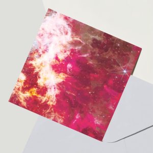 Melting Red1 - Tarantula Nebula - Card
